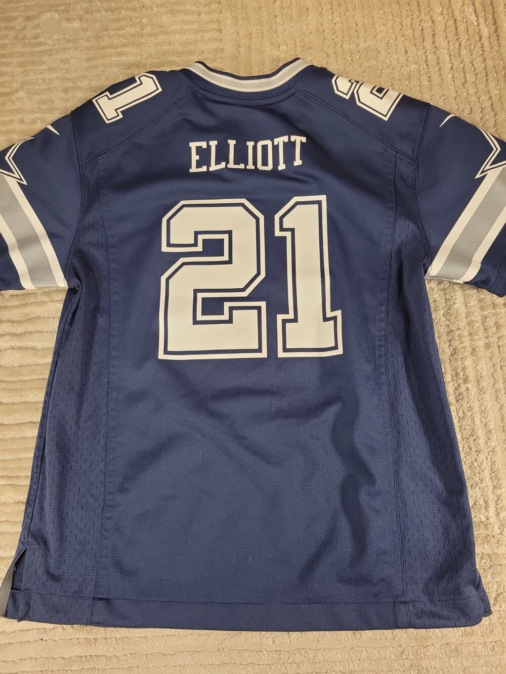 Nike Ezekiel Elliott Dallas Cowboys Football Jersey Youth Kids Medium 10-12 Boy